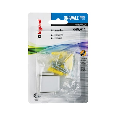 Wiremold Legrand Wiring System Accessory Pack 1 pk NMW910